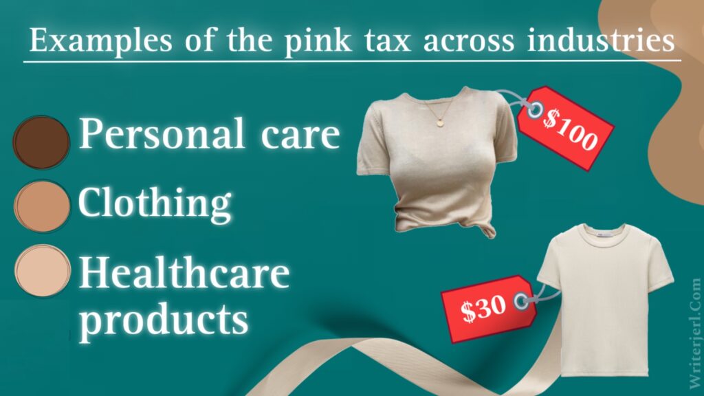 examples of the pink tax